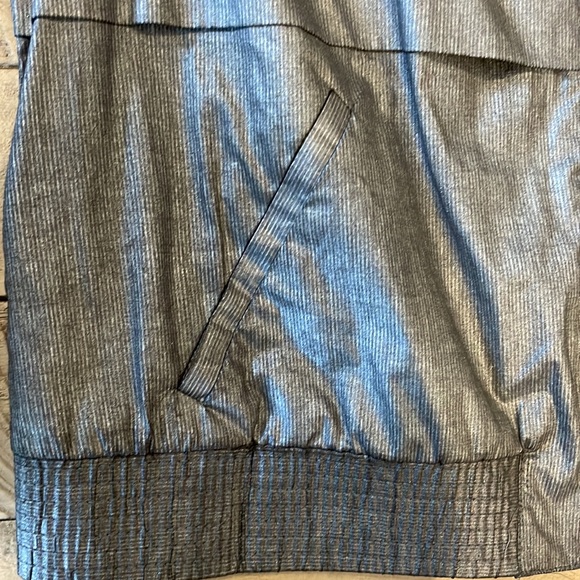 Lightweight Charcoal Grey & Silver Jacket - Picture 3 of 5